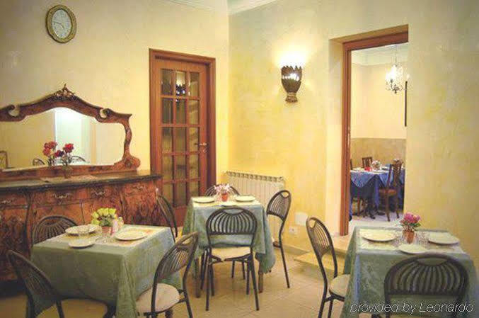 רומא Hotel Caravaggio מסעדה תמונה