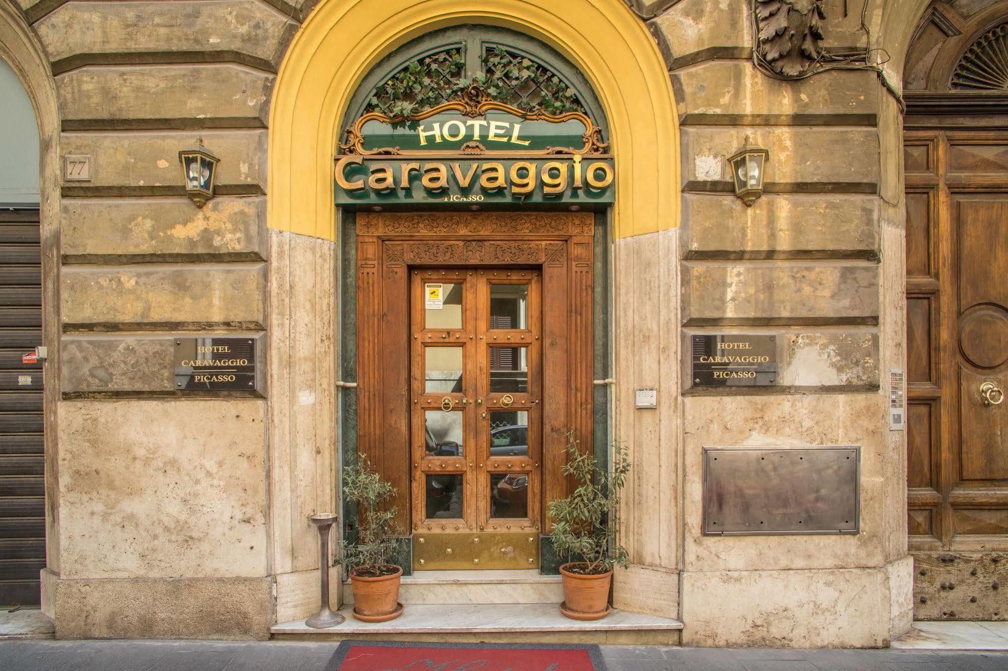 רומא Hotel Caravaggio מראה חיצוני תמונה